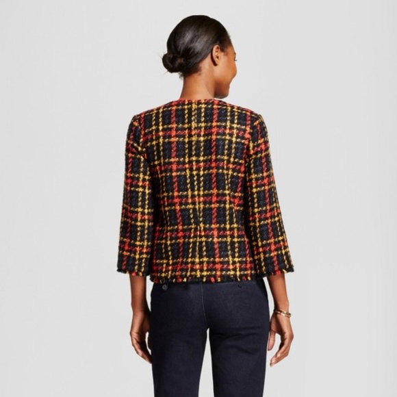 NEW A New Day Cropped Tweed Jacket Blazer NWOT C6 - Picture 2 of 7